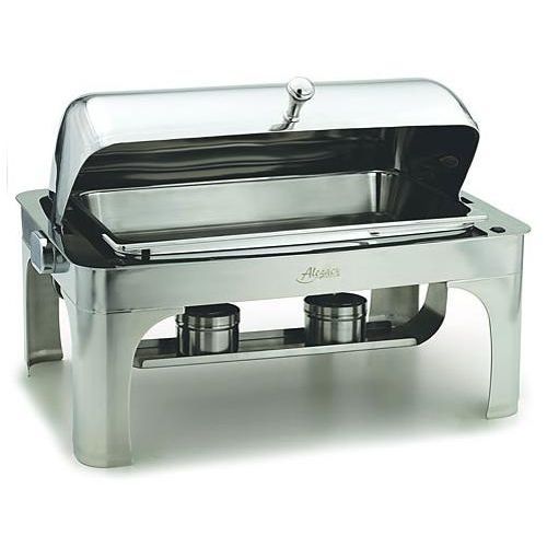 Alegacy Savoir Stainless Steel Full Size Dome Cover Chafer, 25 1/2 X 17 7/8 X 18 Inch