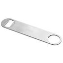 Alegacy Stainless Steel Flat Bottle Opener, 7 inch.