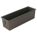 Alegacy Aluminized Steel Glazed Pullman Pan, 32 Ounce Loaf Capacity.