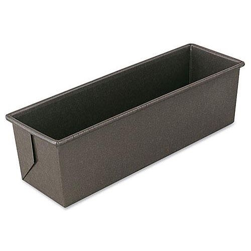 Alegacy Aluminized Steel Glazed Pullman Pan, 32 Ounce Loaf Capacity.