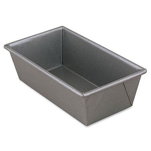 Alegacy Aluminized Steel Glazed Bread Pan, 9 x 4 1/2 inch Top Inside.