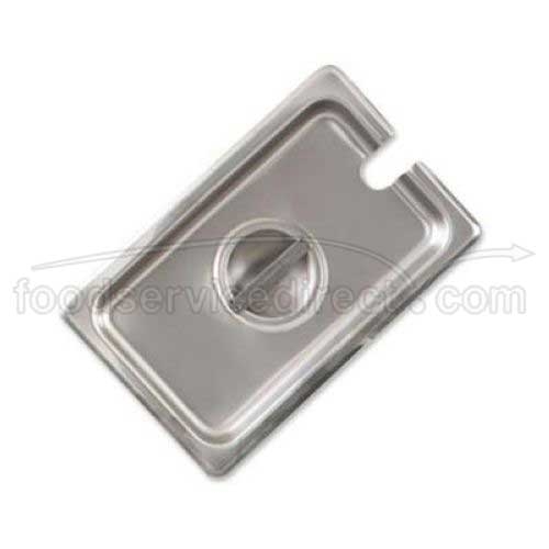 Alegacy 22 Gauge 18/8 Stainless Steel Standard Flat Notched Cover Only, 12 3/4 x 10 7/16 inch.