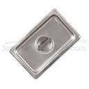 Alegacy 23 Gauge 18/8 Stainless Steel Economy Flat Solid Cover Only, 12 3/4 x 10 7/16 inch.