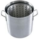 Alegacy Eagleware Aluminum Stock Pot with Lid and Basket, 80 Quart.