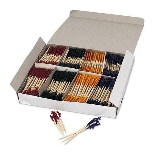 Alegacy Wooden Toothpick Frill, 2 3/4 inch -- 10000 per case.