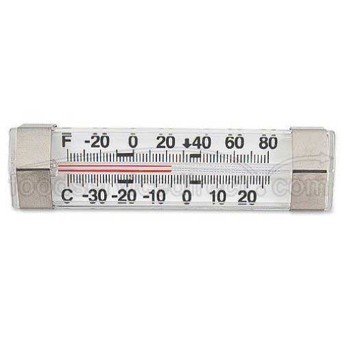 Alegacy Liquid Refrigerator and Freezer Thermometer, 1 1/4 inch Height.