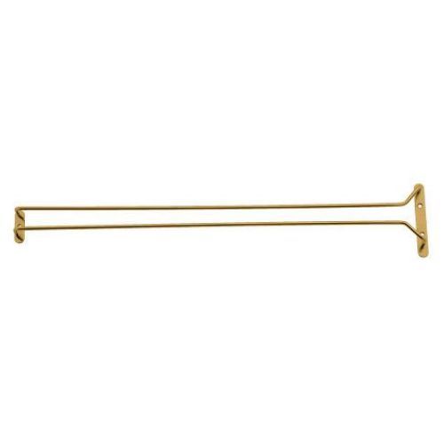 Alegacy Gold Anodized Glass Rack, 10 Inch