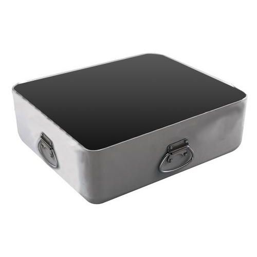 Alegacy Heavy Duty Aluminum Roast Pan Only, 20 7/8 x 17 3/8 x 3 1/2 inch.