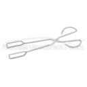 Alegacy Chrome Plated Heavy Duty Scissor Type Tong, 14 1/2 inch Length.