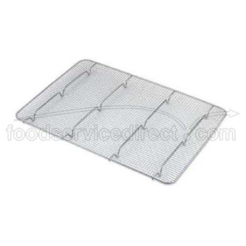 Alegacy Chrome Plated Footed Pan Grate, 10 X 8 X 7/8 Inch