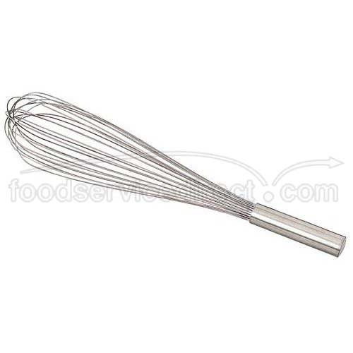 Alegacy 18/8 Stainless Steel Soldered Piano Wire Whip, 18 inch Length.