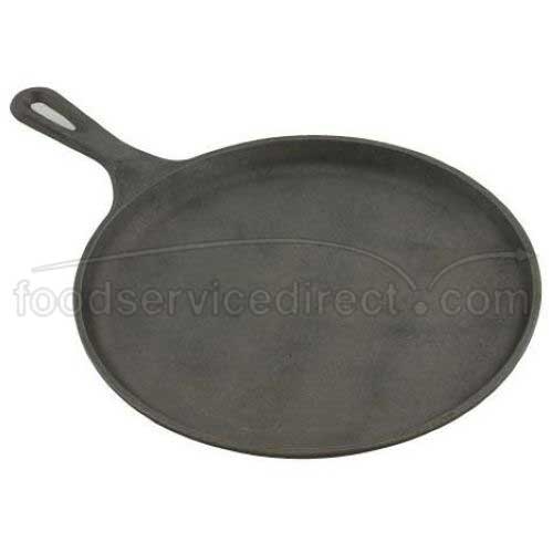 Alegacy Cast Iron Round Griddle, 10 1/4 inch Diameter.