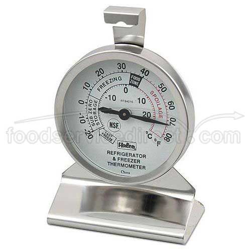 Alegacy Dial Refrigerator And Freezer Thermometer, 3 3/4 Inch Height
