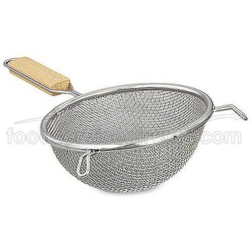 Alegacy Stainless Steel Medium Single Mesh Strainer, 4 3/4 inch Bowl Size.