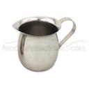 Alegacy Stainless Steel Bell Creamer, 16 Ounce.