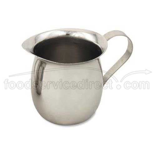 Alegacy Stainless Steel Bell Creamer, 16 Ounce
