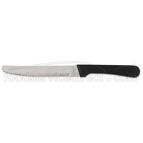 Alegacy Hollow Ground Steak Knife With Abs Plastic Handle, 5 Inch Blade Length -- 12 Per Case