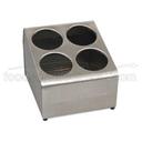 Alegacy 4 Hole Counter Top Dispenser, 8 9/16 inch Back Height.