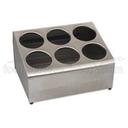 Alegacy 6 Hole Counter Top Dispenser, 8 3/8 inch Back Height.
