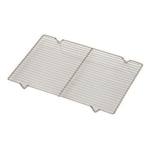 Alegacy Eagleware Rectangular Chrome Wire Half Size Bun Pan Grate, 11 1/2 x 16 1/2 inch.
