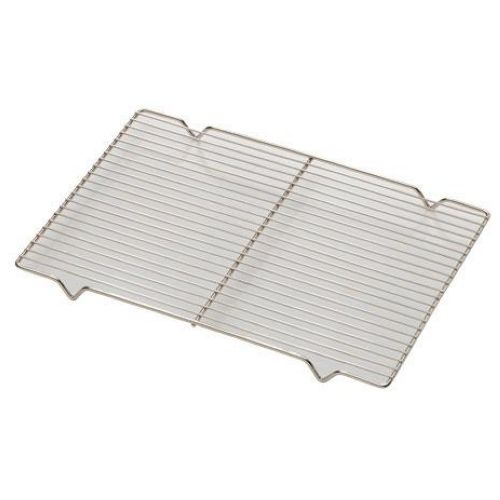 Alegacy Eagleware Rectangular Chrome Wire Full Size Bun Pan Grate, 16 1/2 x 24 1/2 inch.