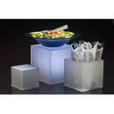 American Metalcraft Acrylic Frosted Cube Riser Set.