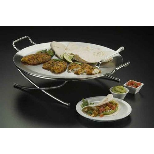 American Metalcraft Stainless Steel Round Griddle, 17 1/2 Inch Diameter