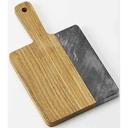 American Metalcraft Olive Wood and Black Marble Serving Peel, 9 inch Length -- 8 per case.