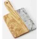 American Metalcraft Olive Wood and Gray Marble Serving Peel, 9 inch Length -- 8 per case.