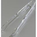 Black Carly Clear Revolutionary Plastic Utility Tong 12 inch