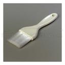 White Sparta Galaxy Flat Pastry Brush - 2 inch Wide with Nylon Bristle