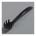 Black Heavy-duty Buffet Pasta Fork 9 1/2 inch