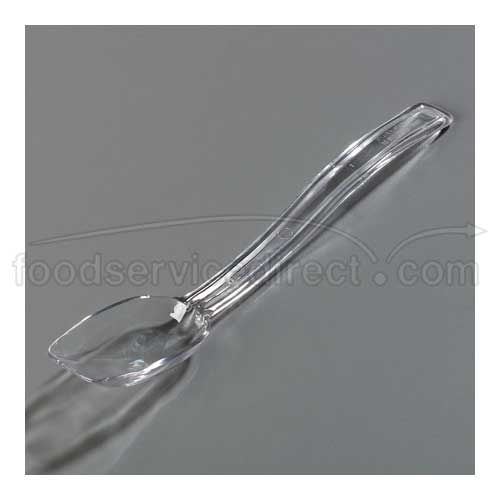 Carlisle Clear 1/2 Ounce Salad-buffet Spoon 8 Inch