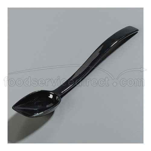Carlisle Black 3/4 Ounce Salad-buffet Spoon 10 Inch