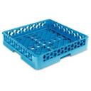 Carlisle Polypropylene Carlisle Blue OptiClean Open Bowl Rack, 3.2 inch Inside Height.