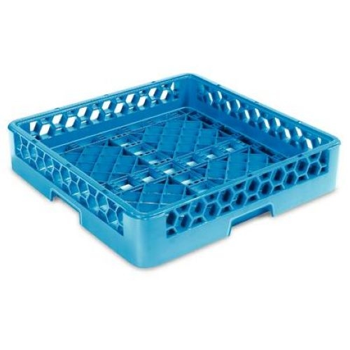 Carlisle Polypropylene Carlisle Blue OptiClean Open Bowl Rack, 3.2 inch Inside Height.
