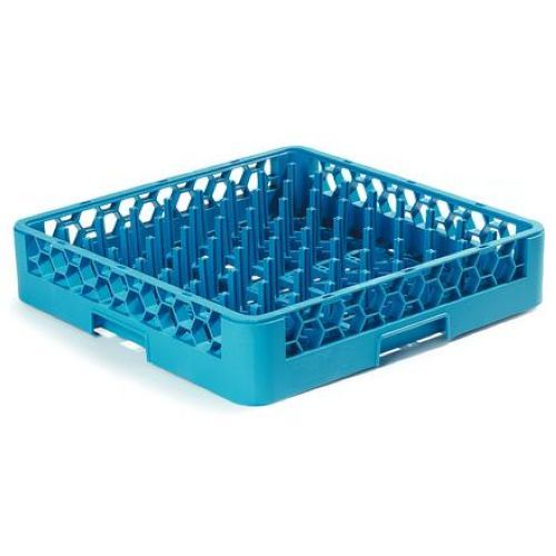 Opticlean Blue Tall Peg Plate And Tray Rack, 3.2 Inch Inside Height