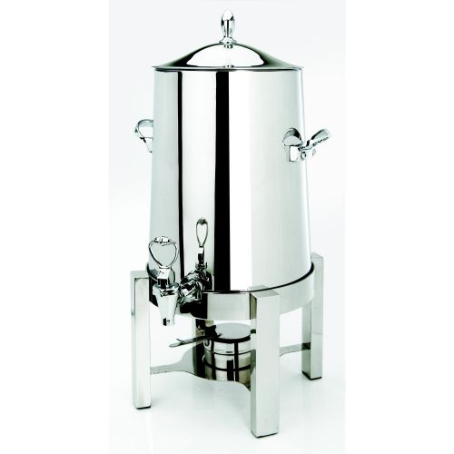 Eastern Tabletop P2 Pillard Square Legs Stainless Steel Coffee Urn, 5 Gallon.