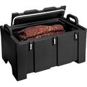 Cambro Black 100 Series Camcarrier Insulated Food Server, 26 3/4 x 15 x 18 inch.