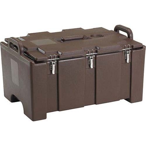 Cambro Dark Brown 100 Series Camcarrier Insulated Food Server, 68 x 39.5 x 45 centimeter.