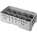 Cambro Camrack Beige Half Size 10 Compartment Cup Rack, 3 1/2 inch Diameter -- 5 per case.