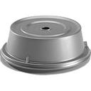 Cambro Silver Metallic Camwear Camcover Plate Cover Only, 11 inch Inside Diameter -- 12 per case.