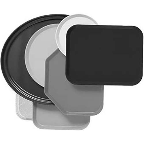 Cambro Trapezoid Black Camtray, 14 x 18 inch -- 12 per case.
