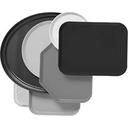 Cambro Trapezoid Swirl Gray Camtray, 14 9/16 x 19 1/2inch -- 12 per case.