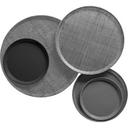 Cambro White Round Low Profile Rim Camtray, 16 inch -- 12 per case.