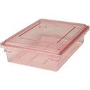 Cambro Camwear Polycarbonate Full Size Safety Red Food Storage Box, 26 x 18 x 6 inch -- 6 per case.