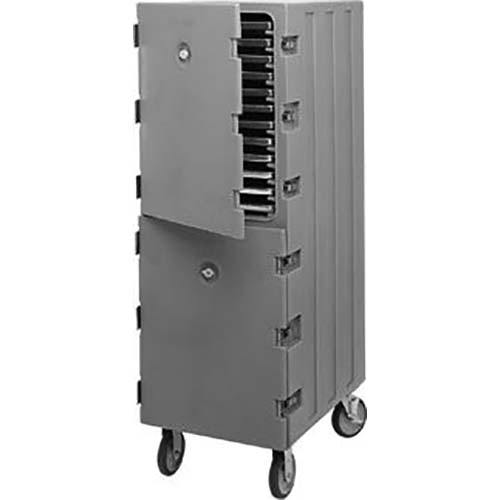 Cambro Coffee Beige Non Electric Tall Camcart for Tray and Sheet Pan, 33 1/2 x 63 3/4 x 21 1/2 inch.