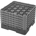 Cambro Camrack Polypropylene Teal Full Size 20 Compartment Glass Rack, 11 3/4 inch -- 2 per case.