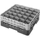 Cambro Camrack Polypropylene Rose Red Full Size 20 Compartment Glass Rack, 5 1/4 inch -- 4 per case.