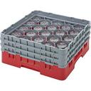 Cambro Camrack Polypropylene Brown Full Size 20 Compartment Glass Rack, 6 7/8 inch -- 3 per case.